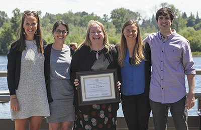 Lori Zoellner & grad students