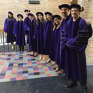 2017 Psychology Hooding ceremony