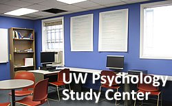 Photo of students in UW Psychology Center